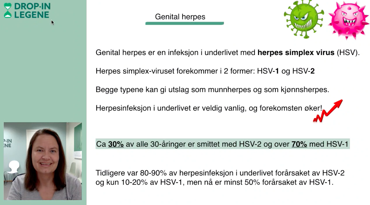 Underliv herpes Herpes simplexvirus