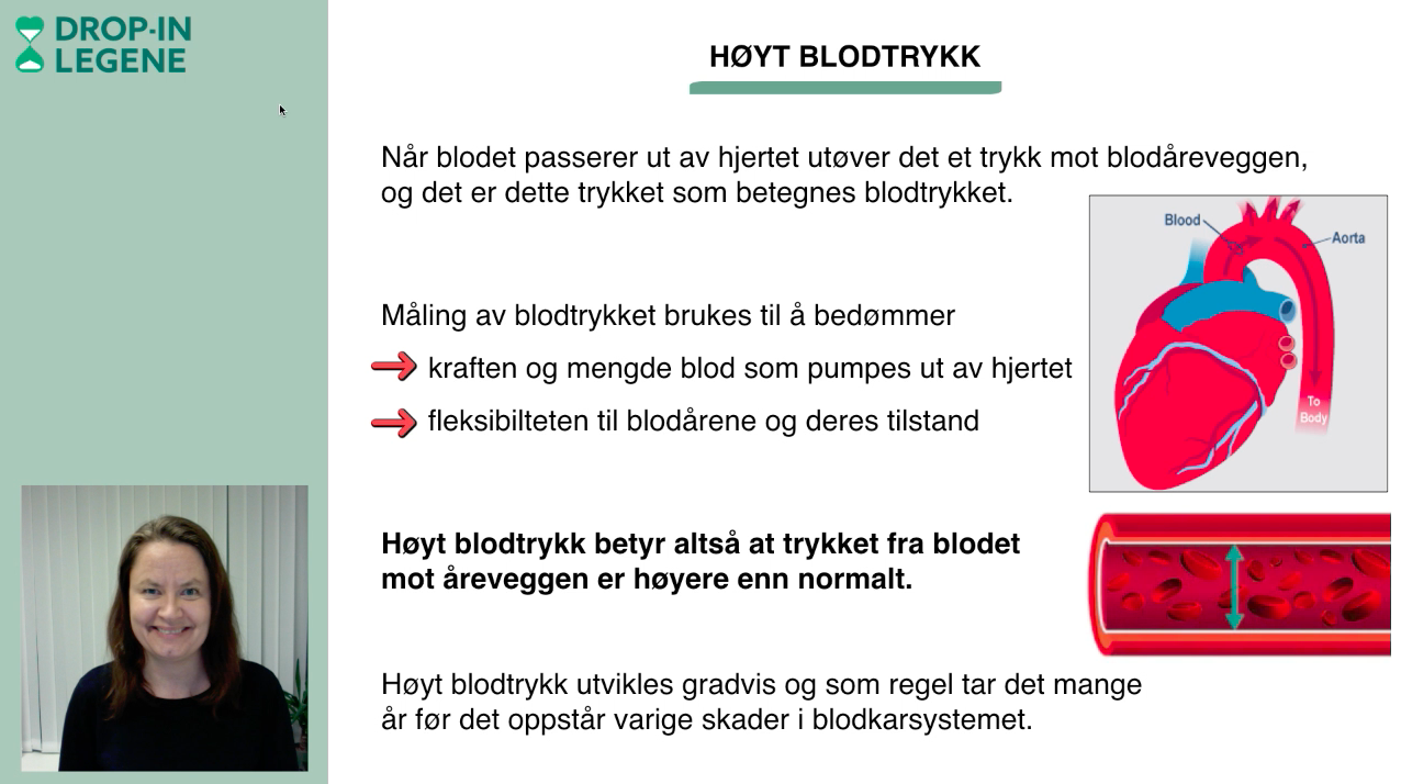 Høyt blodtrykk årsak